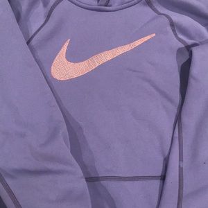 Purple vintage Nike hoodie
